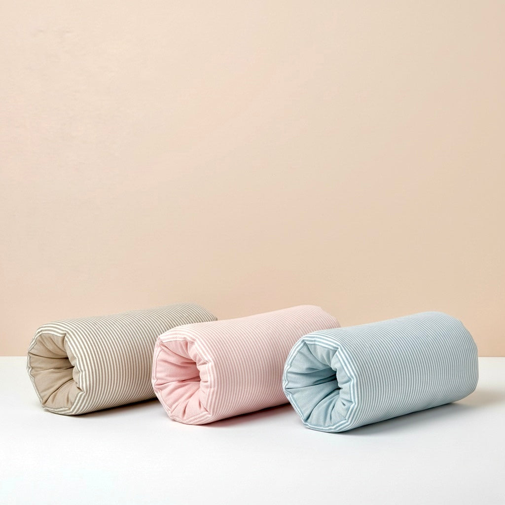 Tri Beluga jastuka za dojenje u roze, plavoj i krem boji