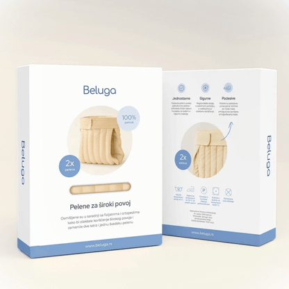 Pelene za široki povoj | Zeleno