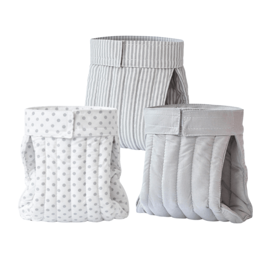 Sivi paket beluga pelena za siroki povoj beba