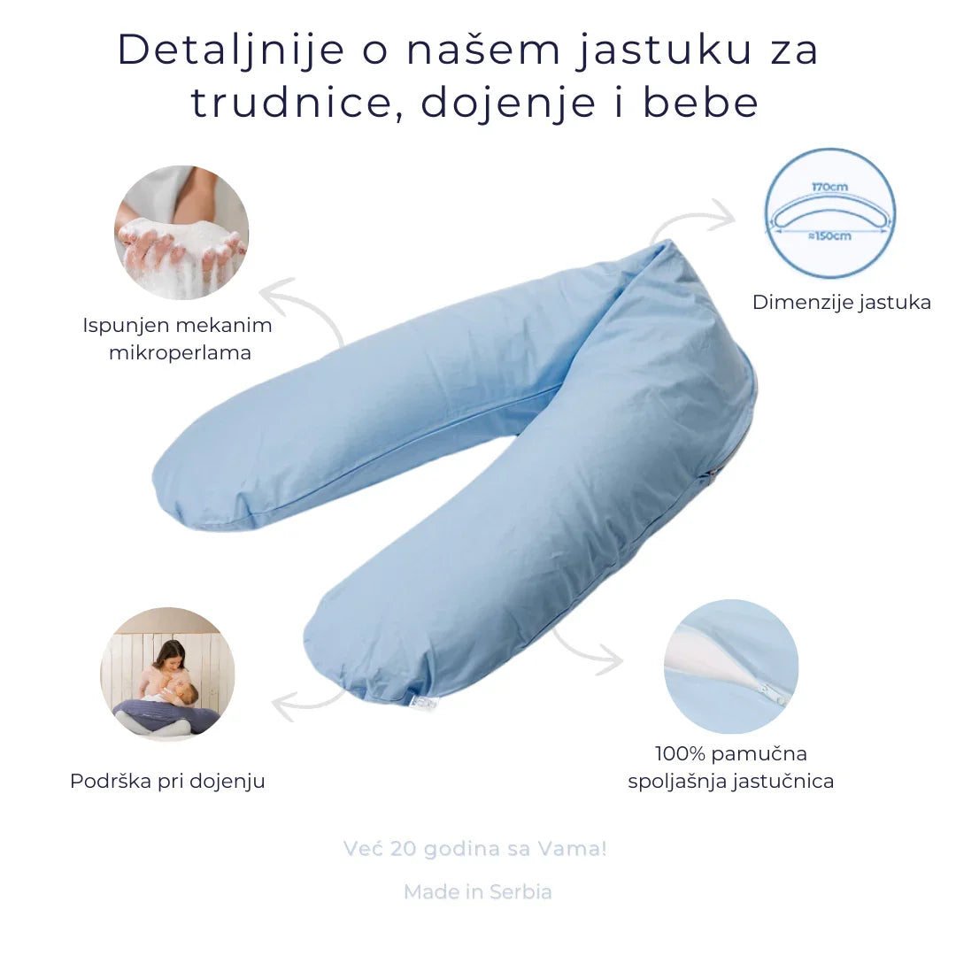Beluga jastuk za trudnice i dojenje – detaljan prikaz karakteristika